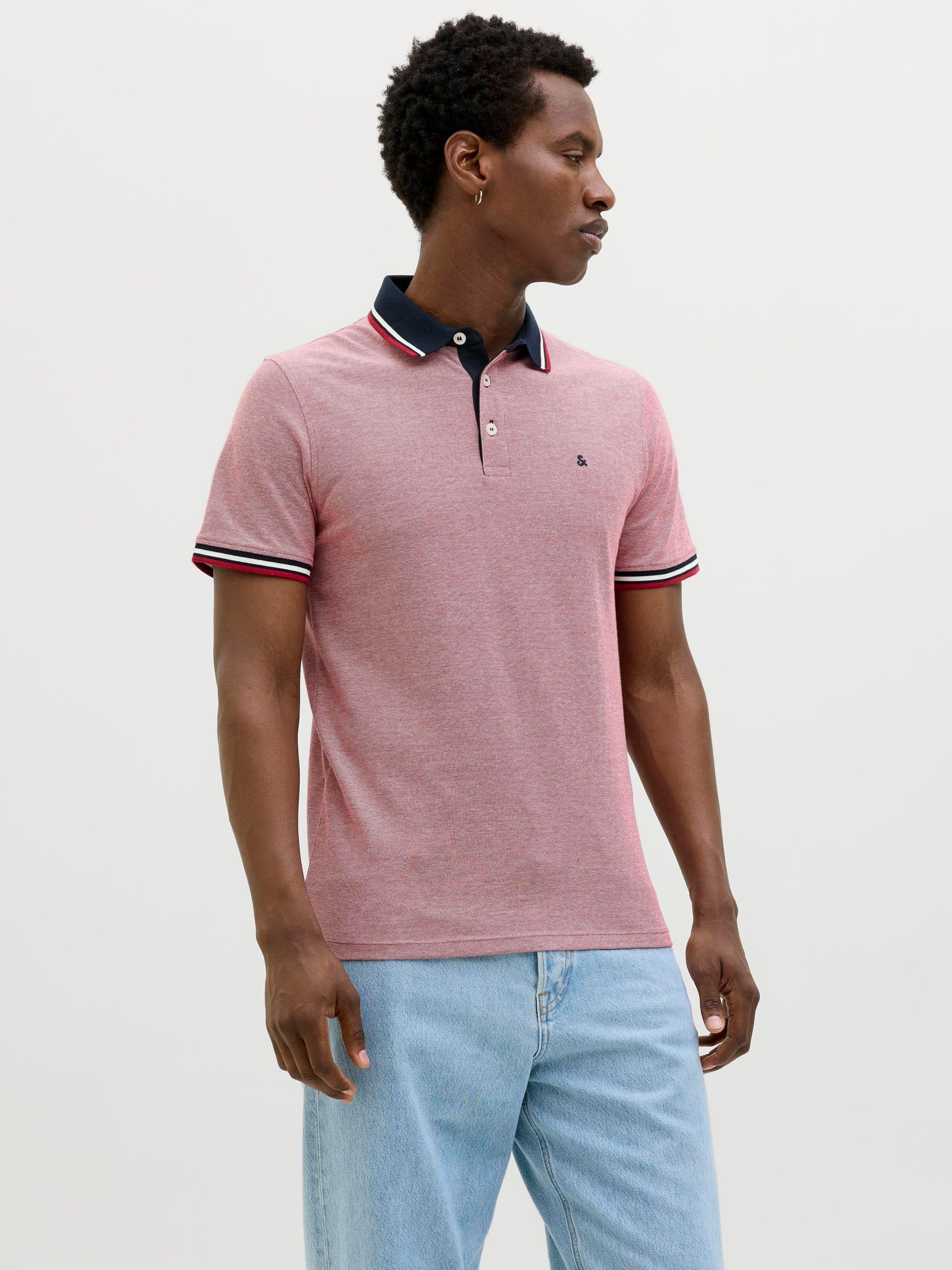 JACK & JONES Polo 2-Pack Plain Shirt Collar Polo