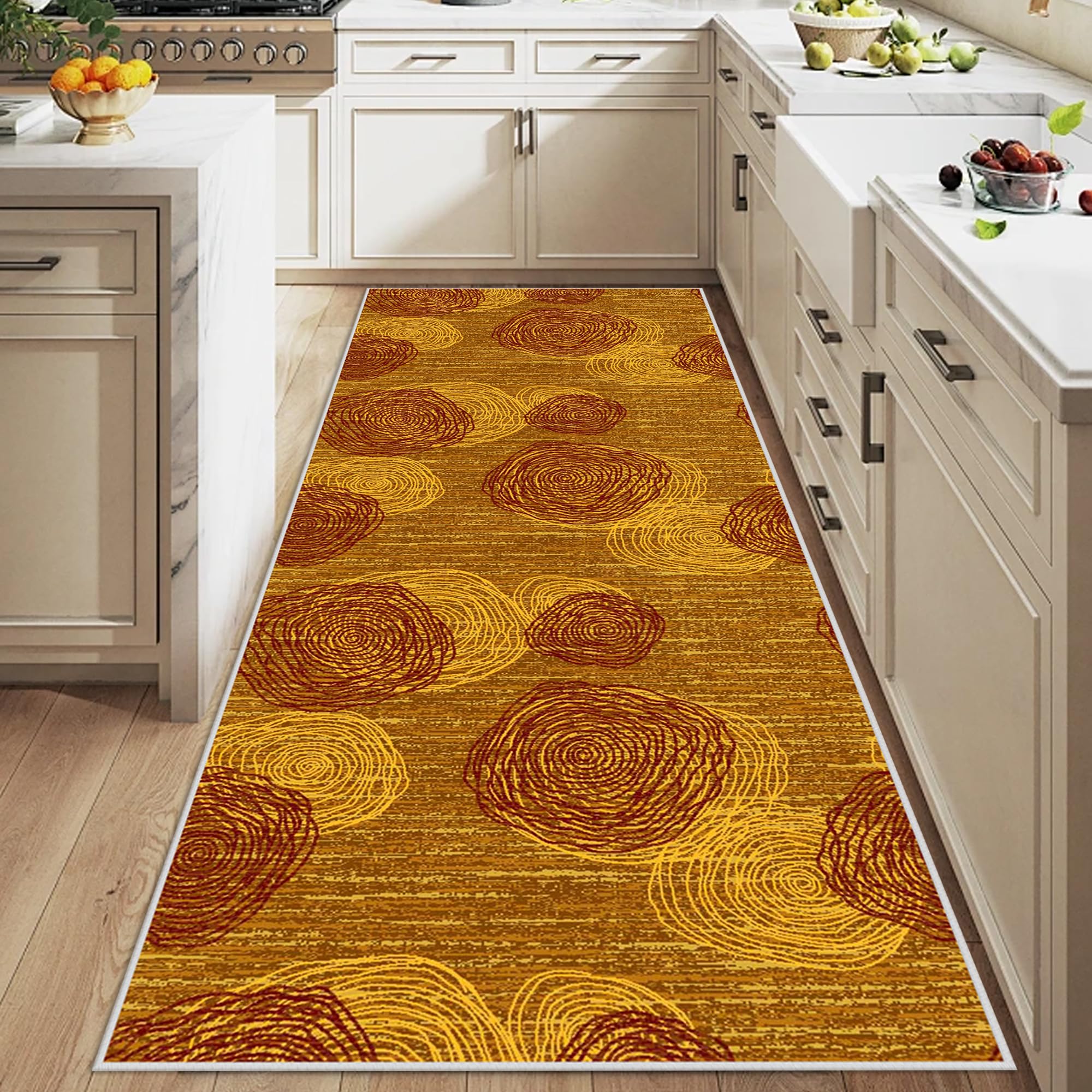 Alfombra pasillo de 60 x 300 cm lavable y antideslizante de pelo corto