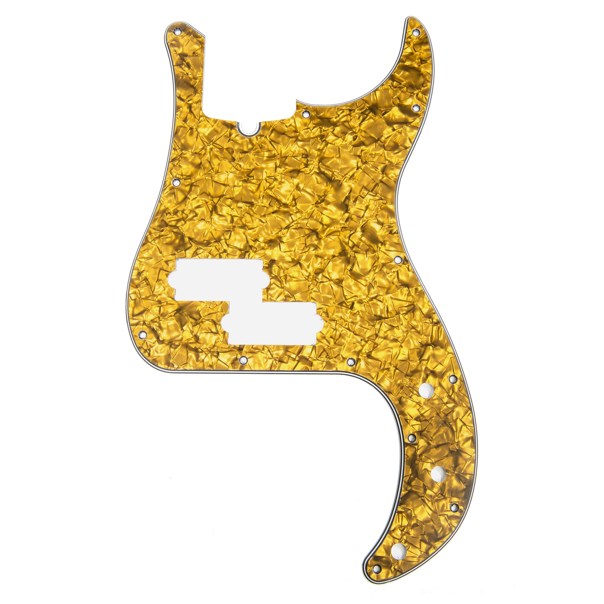 D’Andrea Precision Bass Pickguards for Electric Guitar, Gold Pearl