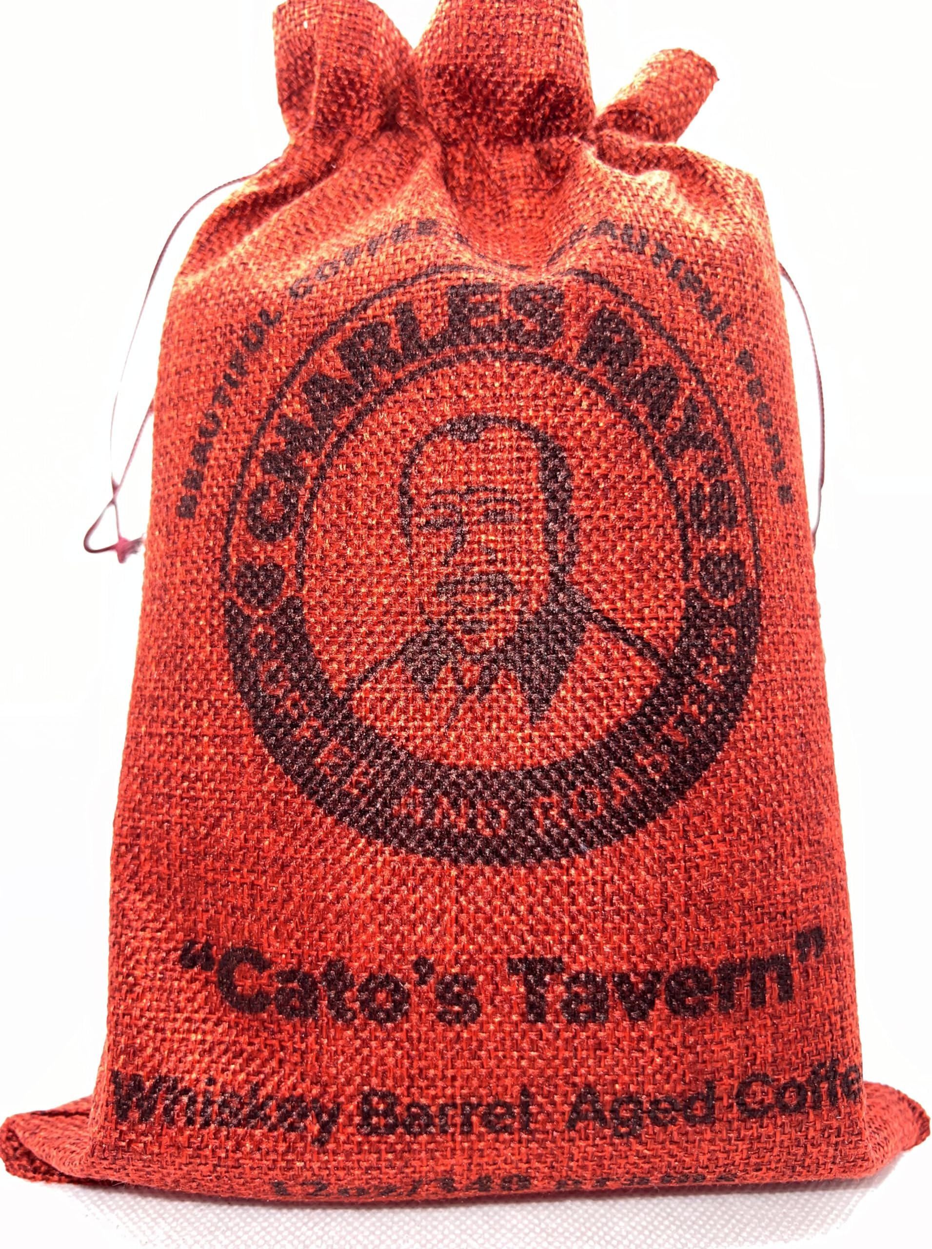 Charles Ray's Coffee and Roasters [Cato's Tavern] [Whiskey Barrel-Aged Coffee] [12oz Bag 340 GRAMS] Ground