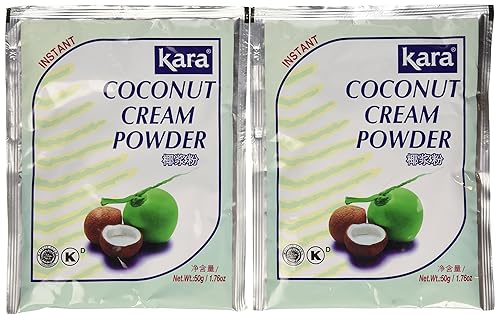 2 paquetes de crema de coco Kara en polvo 1.76 onzas