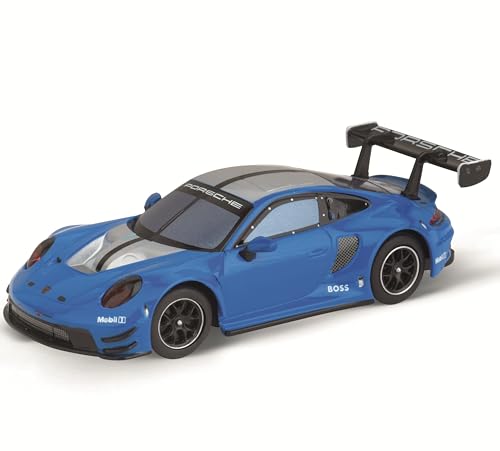 Voiture Porsche 911 GT3 R RC Carrera hybride 1:50 rechargeable USB-C avec phares LED