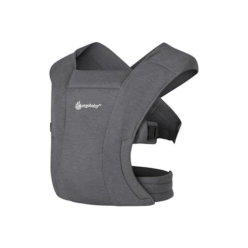 Image of Ergobaby Embrace Newborn Baby Carrier, Soft, Cosy & Lightweight Carrier, Ergonomic Head & Neck Support, Adjustable Waistbelt & Cross Straps, 2 Carry Positions 3-11 Kgs, 0-12 Months