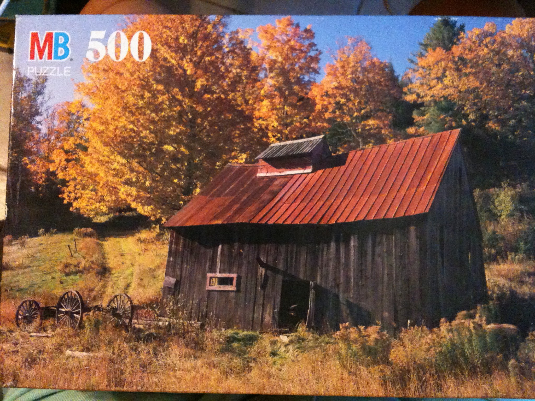 Puzzle Old Sugar House Waits River Vermont