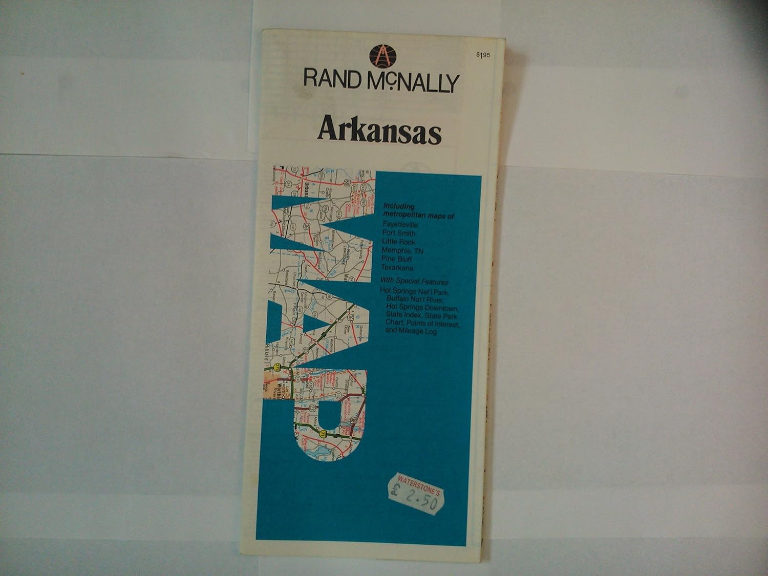 Amazon Arkansas Map World