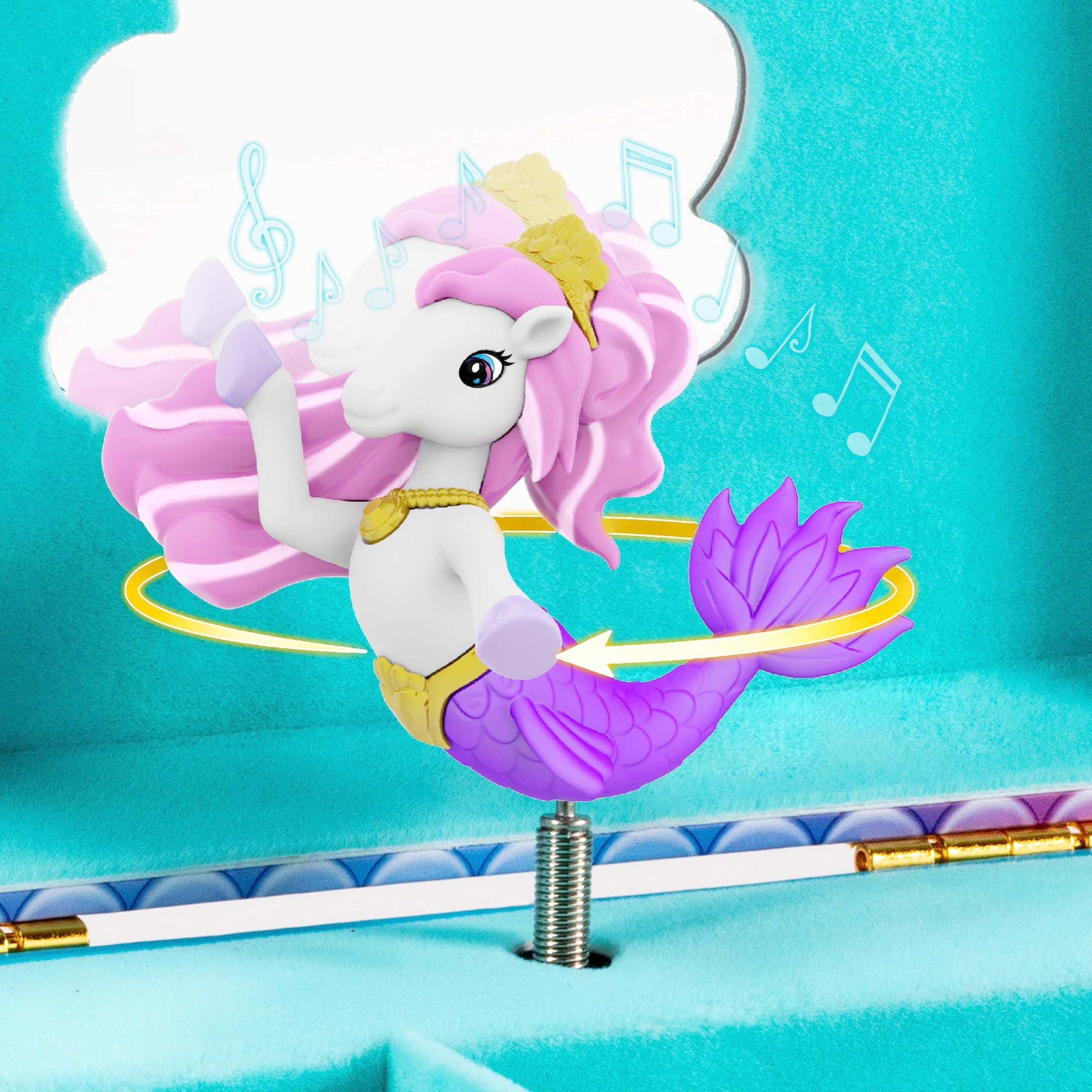 CRAZE Galupy Mermaid Jewellery Box with Music Box - Image 4