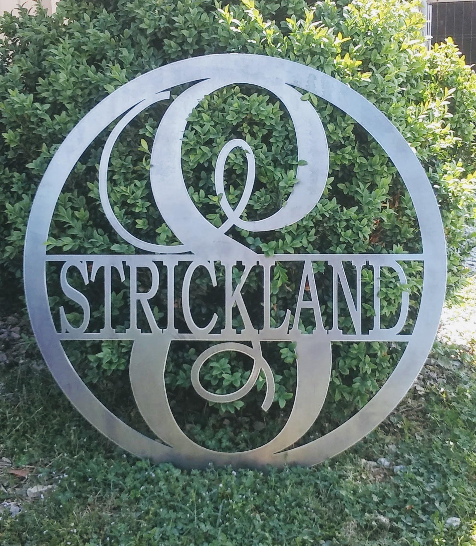 28 Inch Customized Monogrammed Family Name Sign