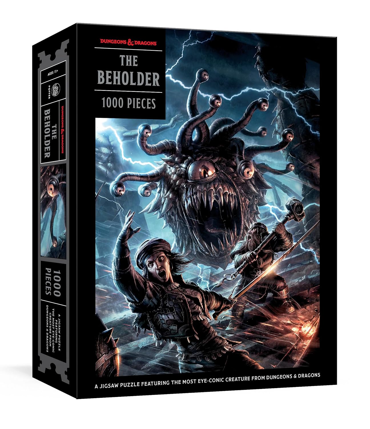 The Beholder Puzzle: A Dungeon & Dragons Jigsaw Puzzle: Jigsaw Puzzles for Adults      Game – Illustrated, August 3, 2021