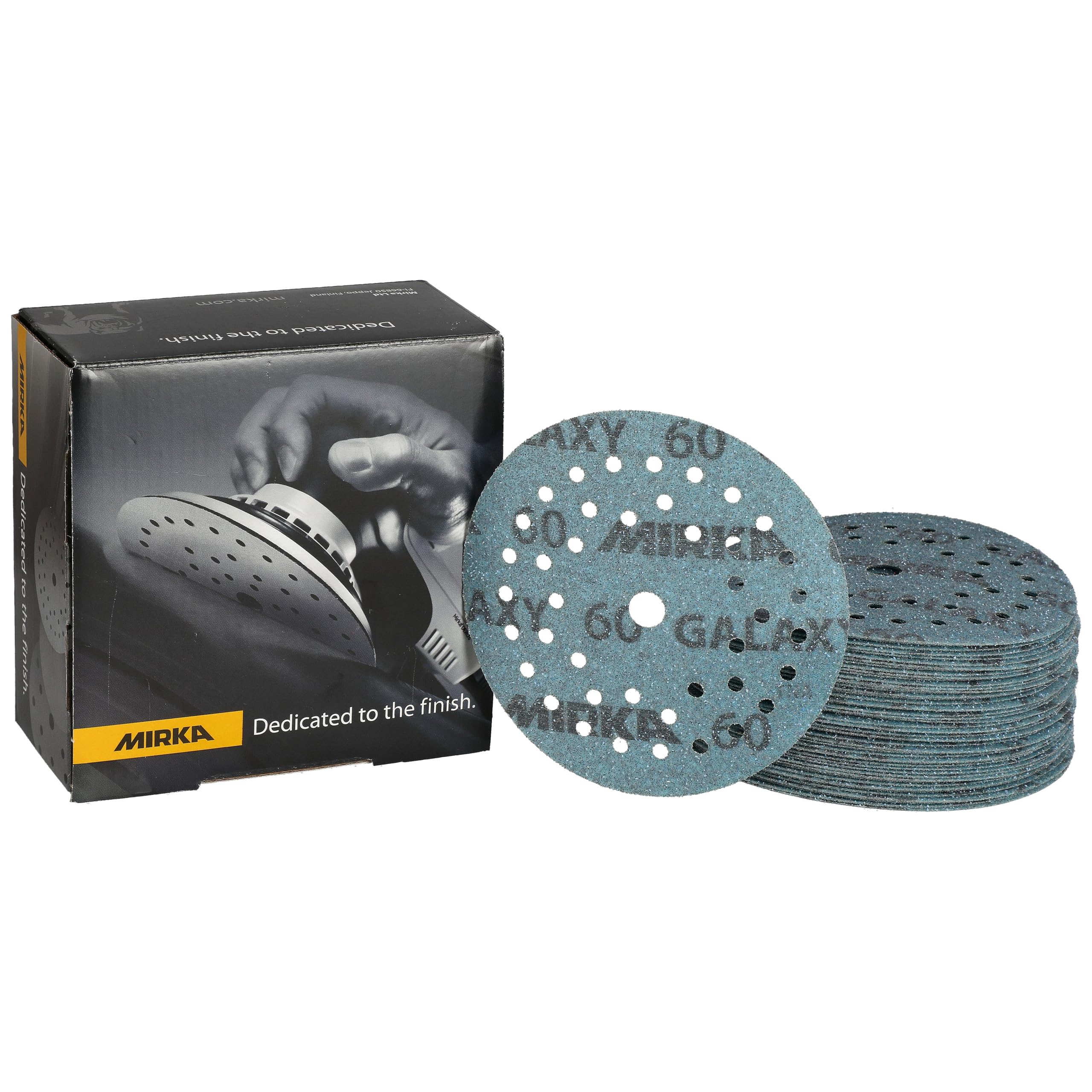 Mirka Abrasive Sheets Galaxy 125mm Grip Multifit Hook & Loop