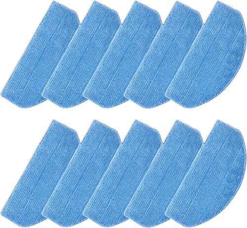 Tikom Robot Trapeador de vacío Toallitas de repuesto G8000 y G8000 PRO Robot Aspirador, 10 unids