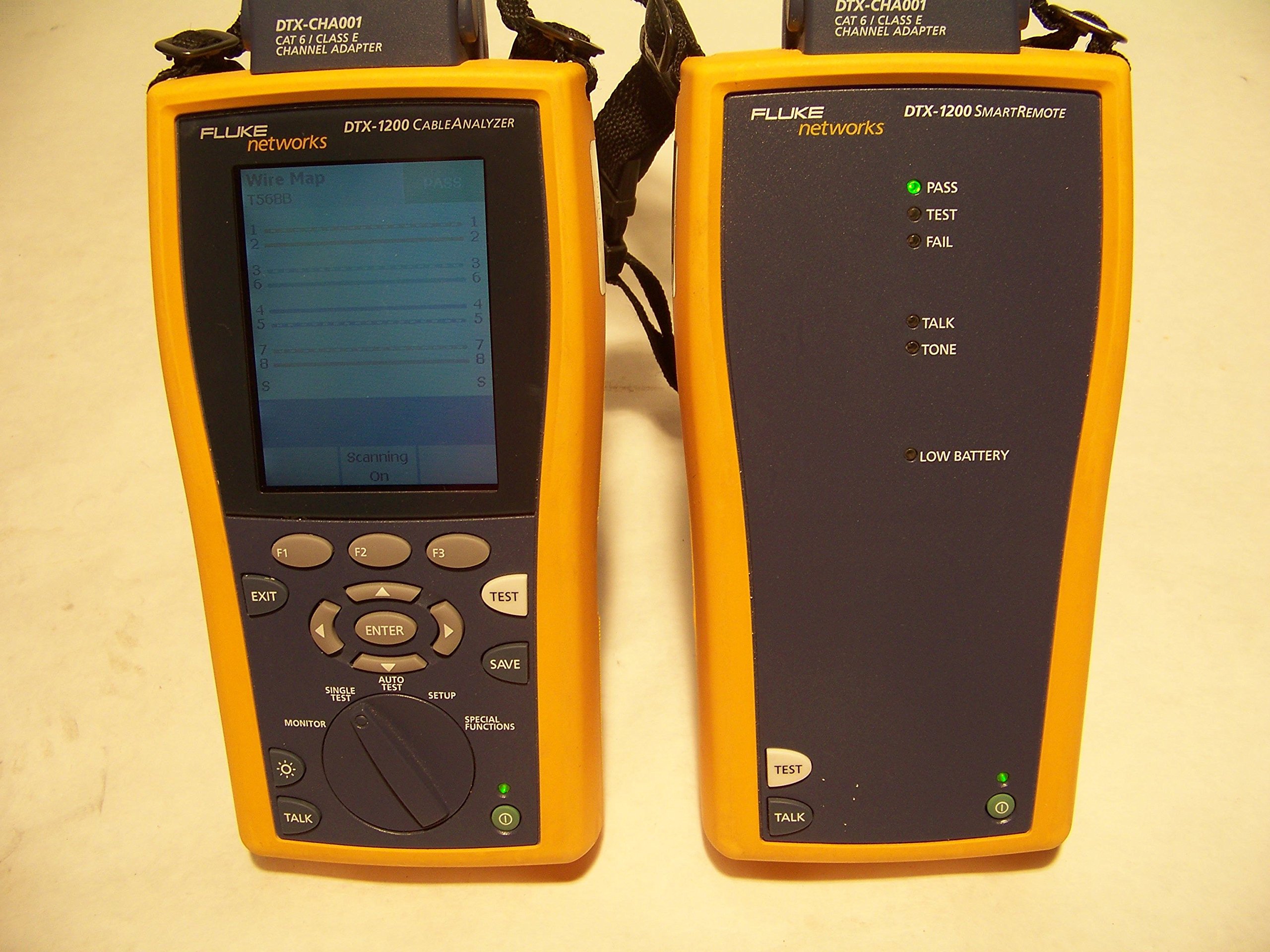Fluke Networks DTX1200MS 120 Cable Test Set with DTX1200 Cable