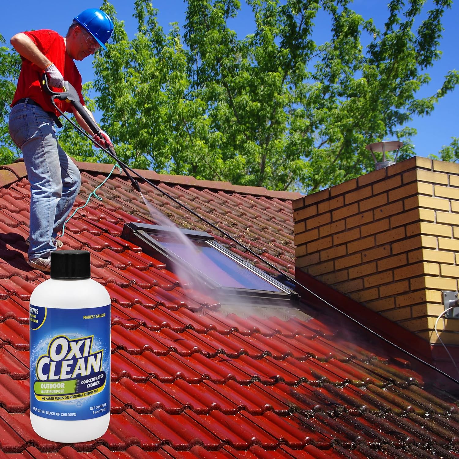 OxiClean Multiusos para exteriores listos para usar suministros de