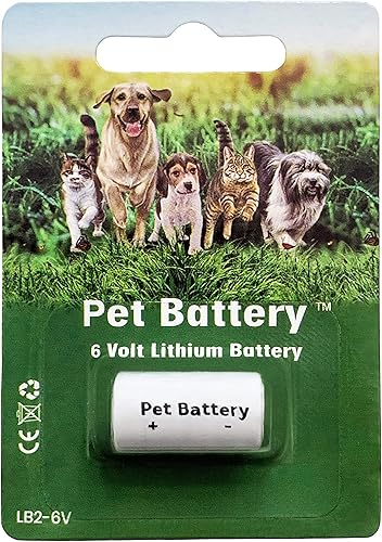 Pet Stop, Perimeter, Extreme Collar de valla para perros con batería de litio de 6 V