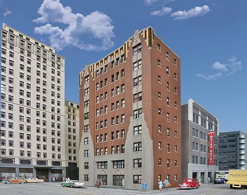 Walthers Trainline Edificio de apartamentos de la ciudad - Kit Train Coleccionable Train