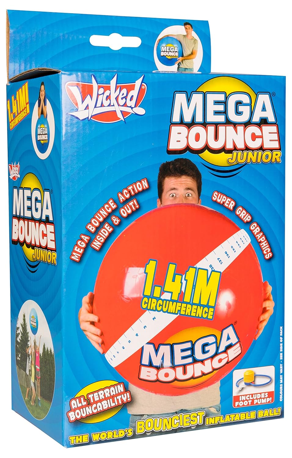 Wicked Mega Bounce Junior The World's Bounciest Inflatable Ball