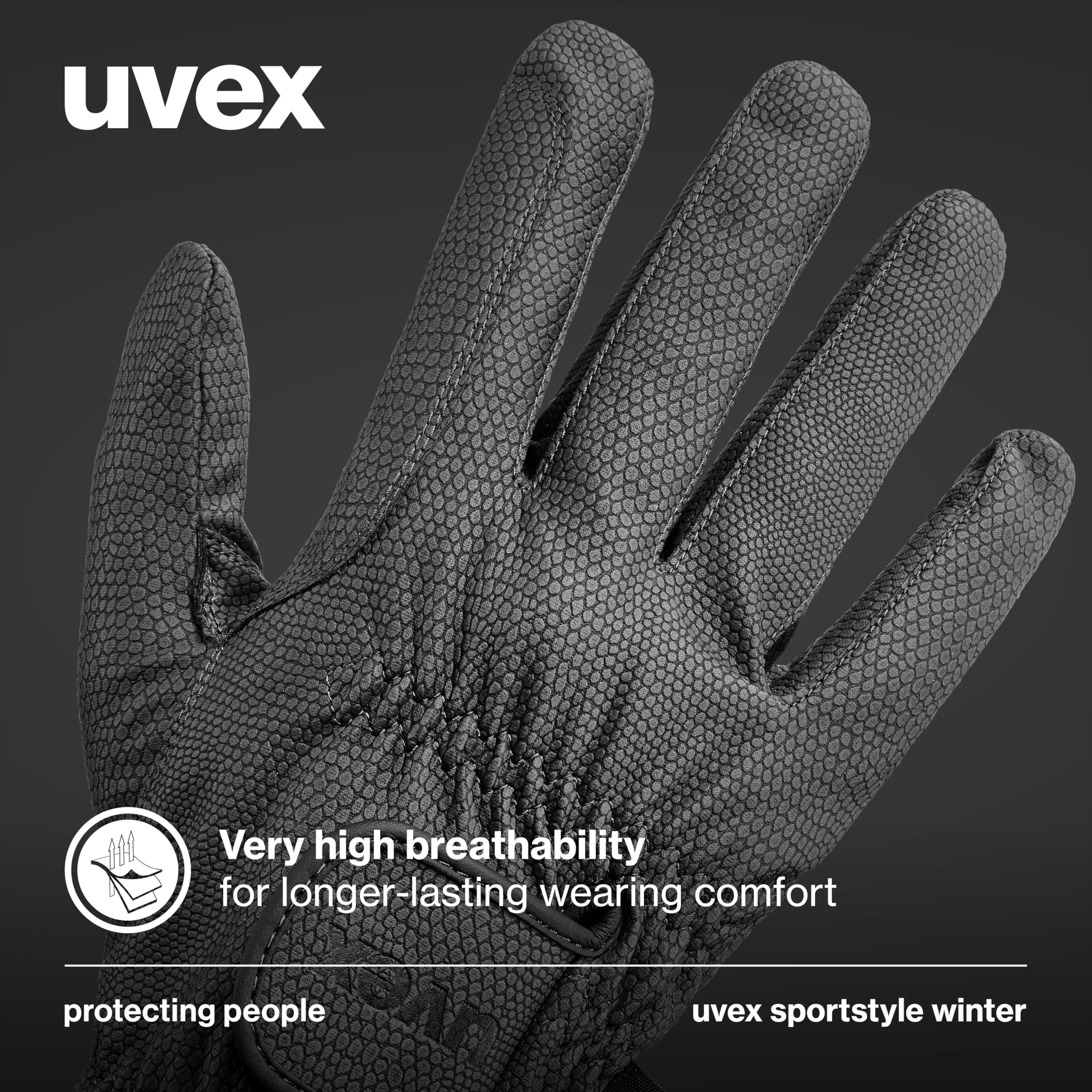 Uvex Sportstyle Winter Guantes de equitación Unisex Adulto