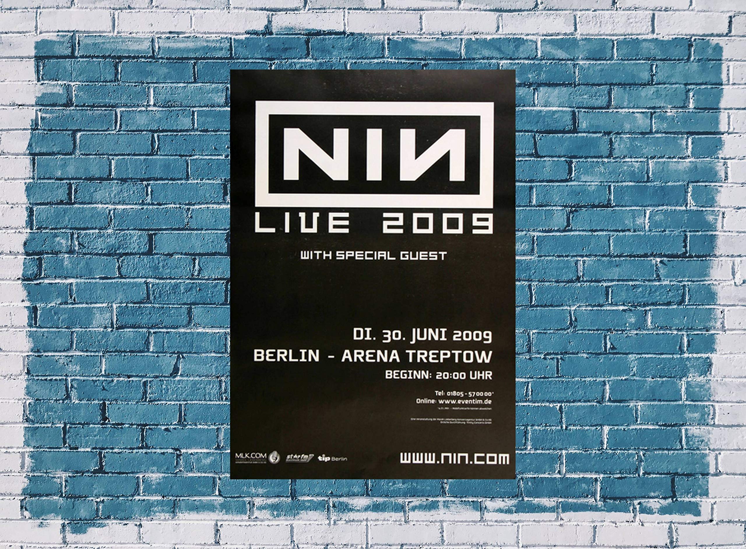 NIN Nine Inch Nails - Europe Tour, Berlin 2014 » Concert Poster / Premium Poster | Live Concert Event | DIN A1