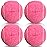 HPWFHPLF Precut Tennis Balls for Walkers, 4 PCS Heavy Duty Long Lasting Glide Balls - Precut for Easy Installation, Universal Felt Pads for Walker Legs & Furniture, Floor Protectors (Pink)