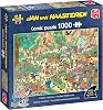 Jan van Haasteren Flutterly Fabulous - 1000 Piece Adults Puzzle, Large 1000 Pc Jigsaw Puzzles - 100% Recycled Cardboard Jigsaws - Fun Brainteasing Adult Puzzle for Birthday & Christmas - 68 x 49cm