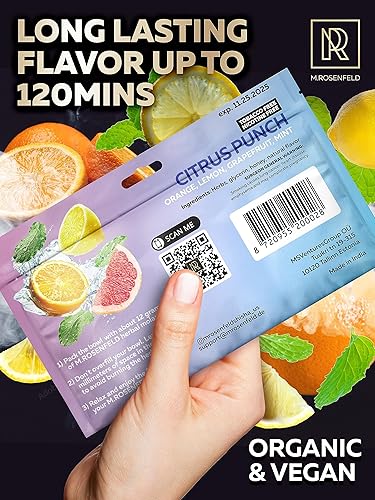 Miniatura 116 de Sabor a cachimba Blueberry Mint Herbal Blue Mist - 2.8 onzas - 2.82 oz de cachimba shisha sin tabaco melaza cachimba tabaco y nicotina Shisha sin