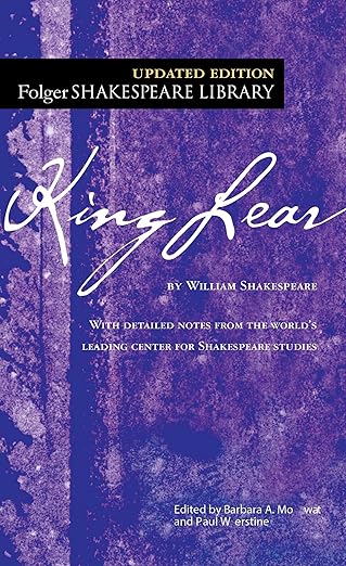 King Lear King Lear (Folger Shakespeare Library) by William Shakespeare
