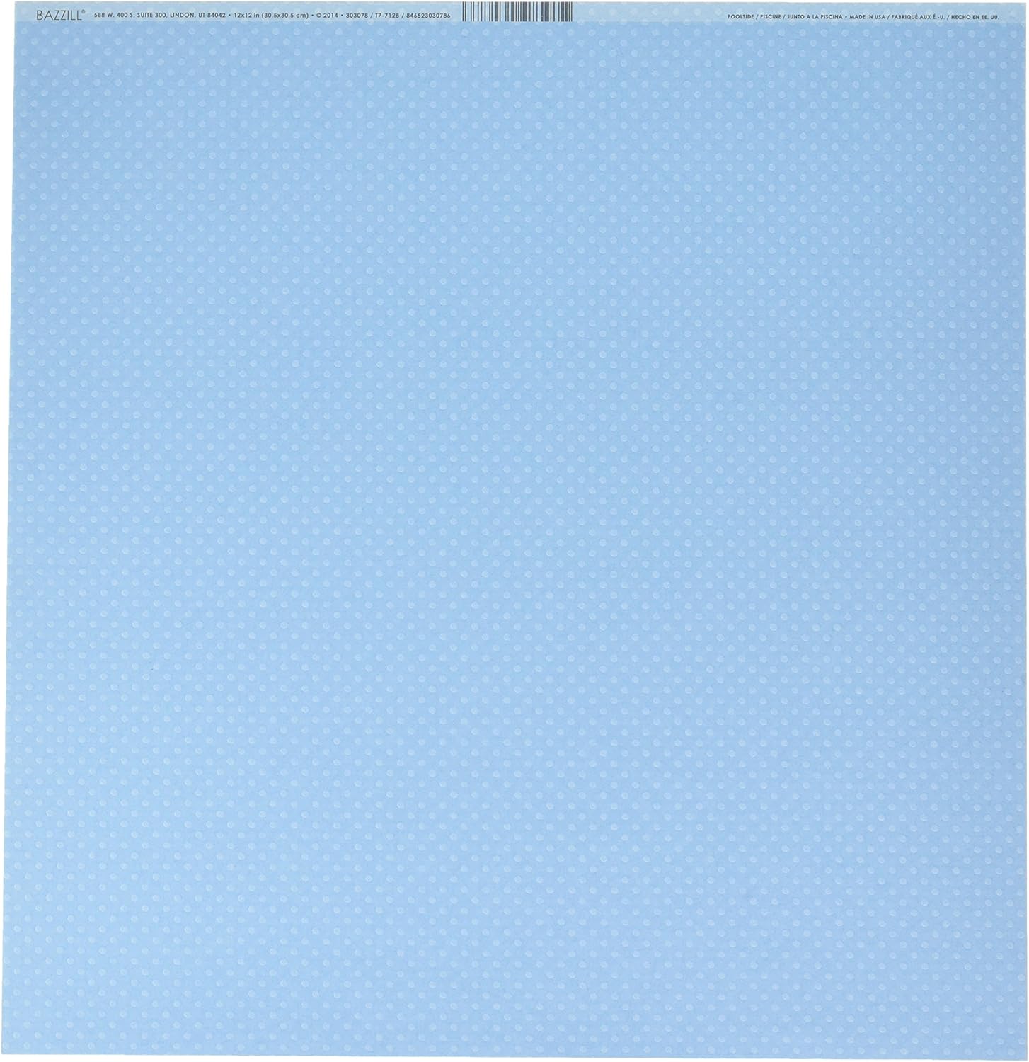 Bazzill BBP-T7-7128D Paper Shades of Chevron 12X12, Multicolor