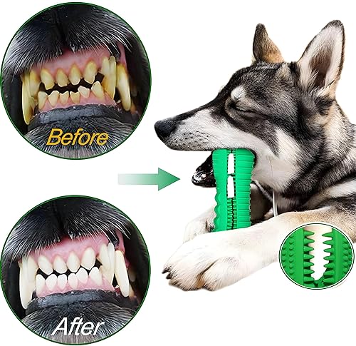 Miniatura 4 de Juguetes para perros para masticadores agresivos, juguetes masticables para masticadores agresivos, cuidado dental para limpieza de dientes,