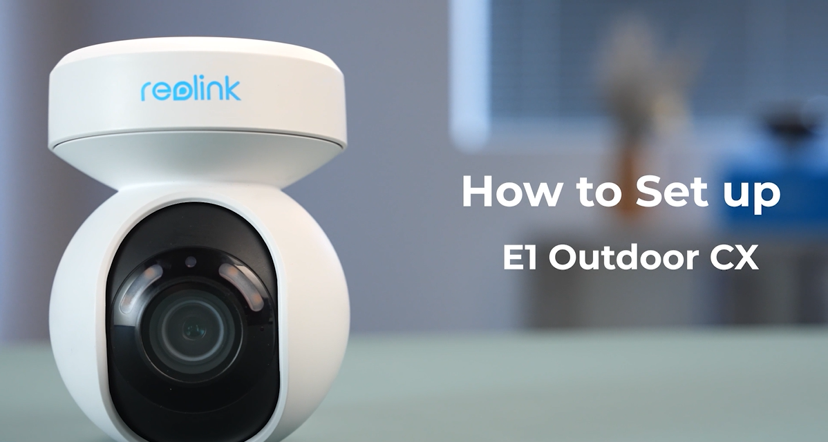 Amazon.com : REOLINK E1 Outdoor CX 4MP Security Camera, 355° Pan