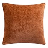 PiccoCasa Chenille Throw Pillow Covers, Soft Decorative Cushion Covers Water Repellent Couch Pillowcase Home Cute Pillowcases for Sofa Car, 16x16 Inch Burnt Orange