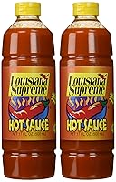 Vista 1 de Louisiana Supreme Salsa picante - 2 de botellas de 17 oz