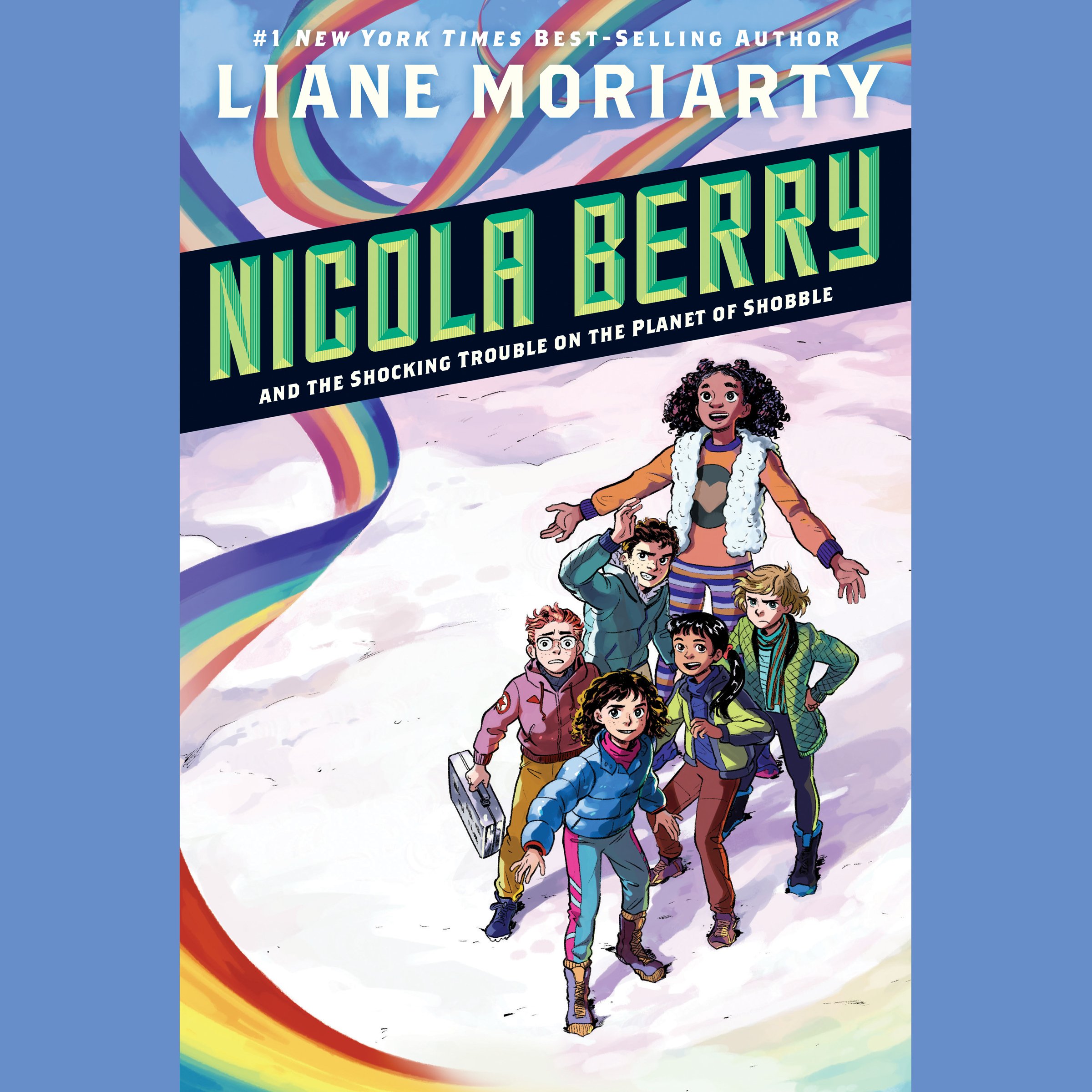Cover art for Nicola Berry and the Shocking Trouble on the Planet of Shobble #2