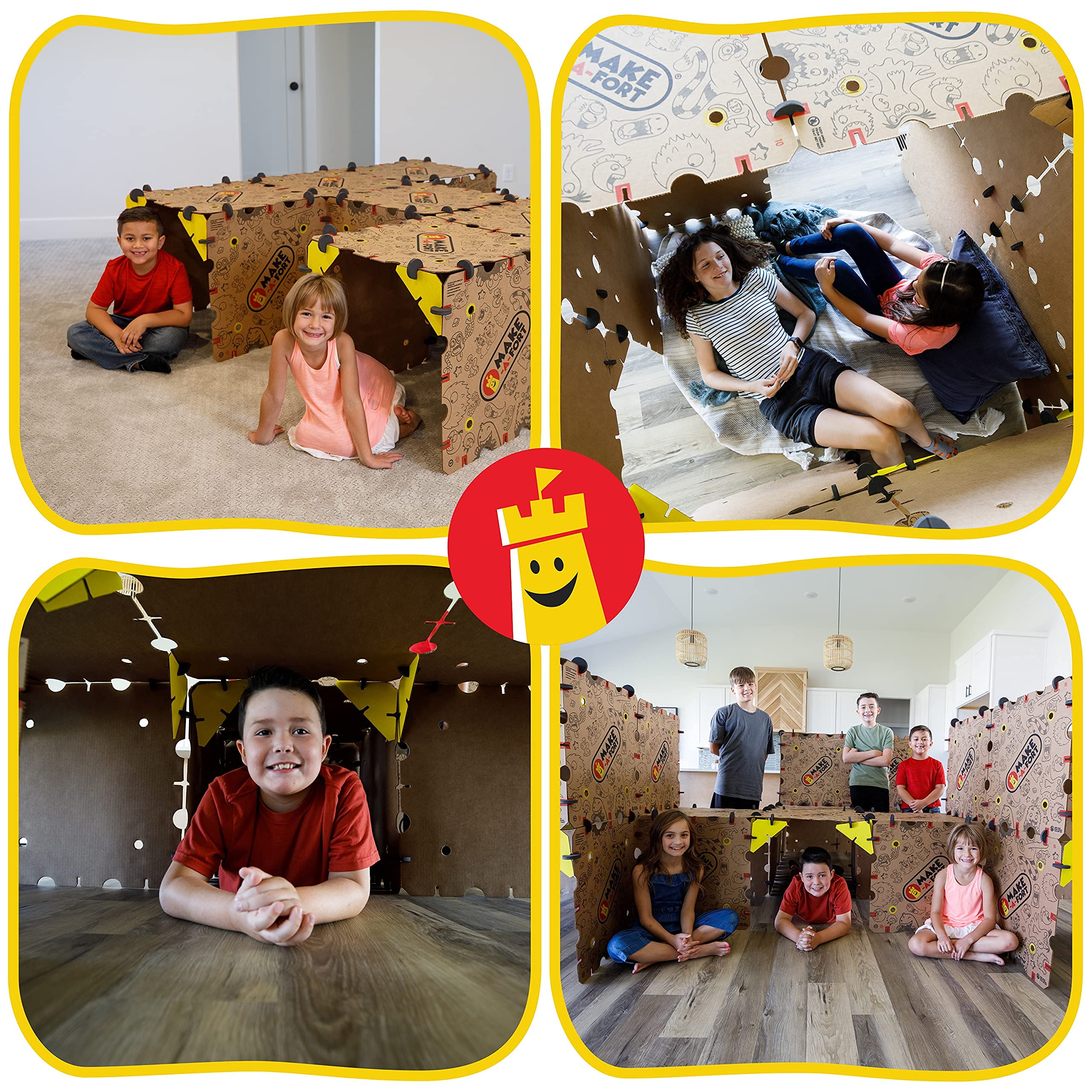 MakeAFort Explorer Kit Build Really Big Forts for Kids Endless