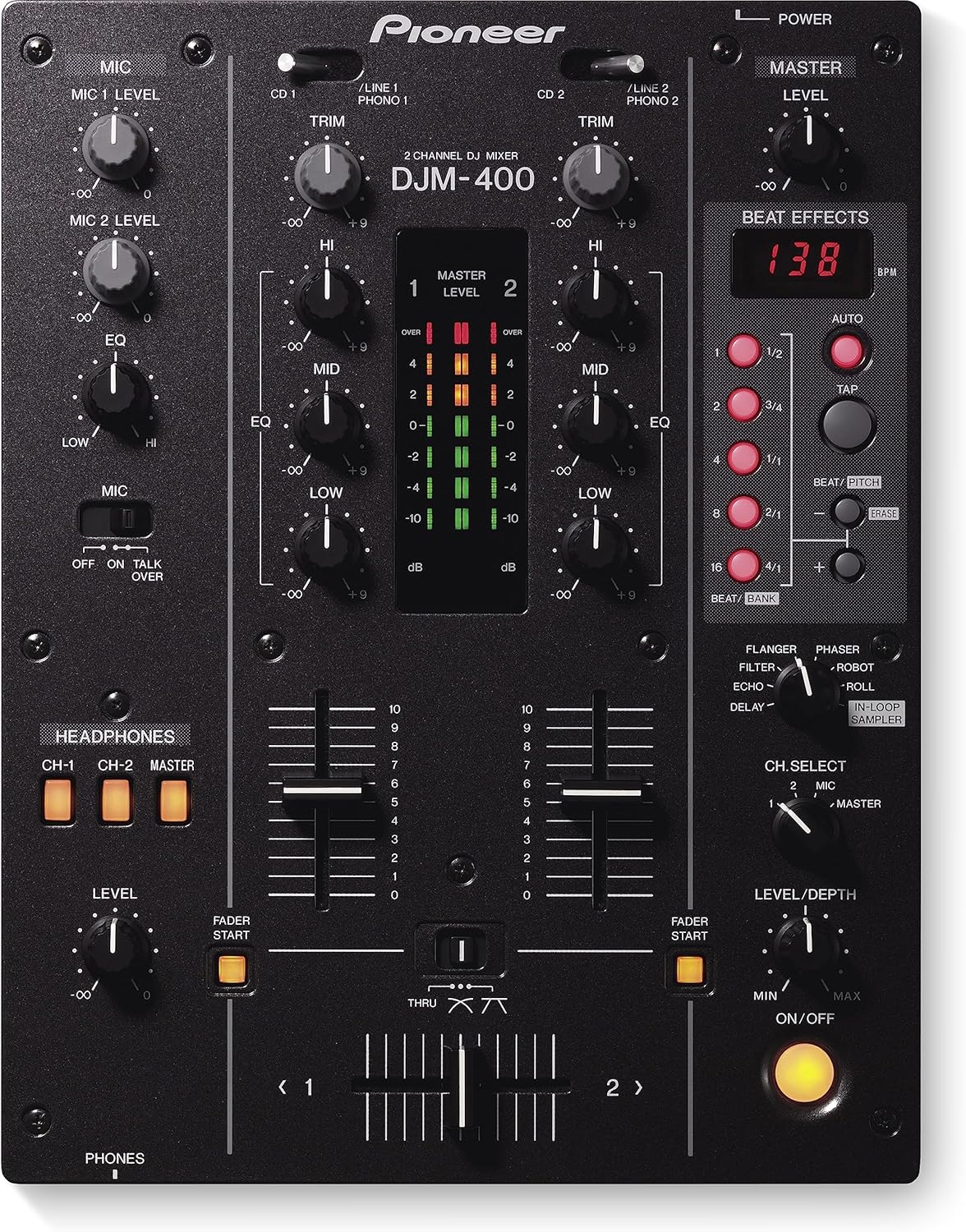 Pioneer DJM-400 Pro DJミキサー ユーザーマニュアル