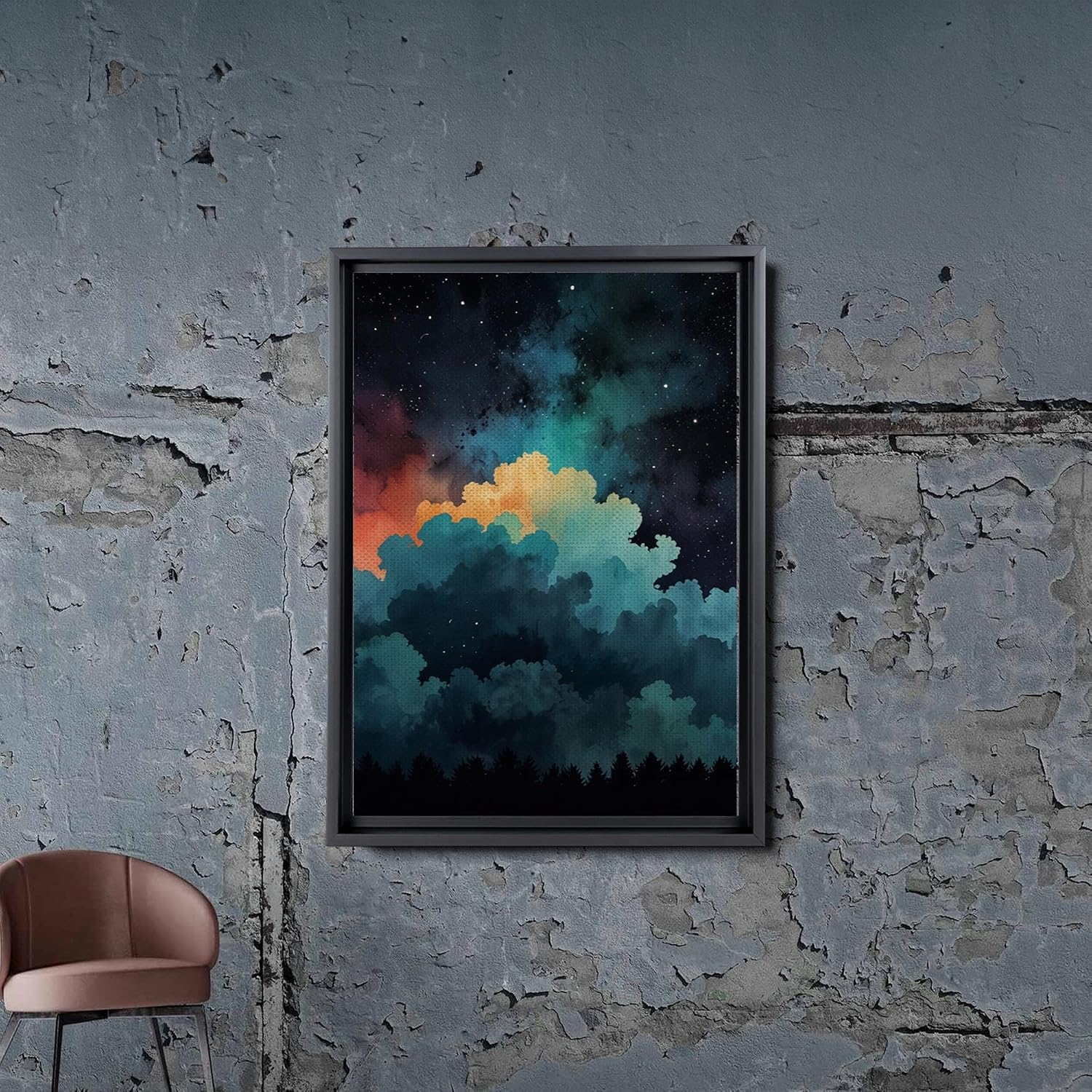 Cloud Prints, Abstract Art, Modern Art, Cloud Art, Abstract Home Decor, Landscape Prints, Contemporary Art, Trending Art, Canvas, Arts image 5