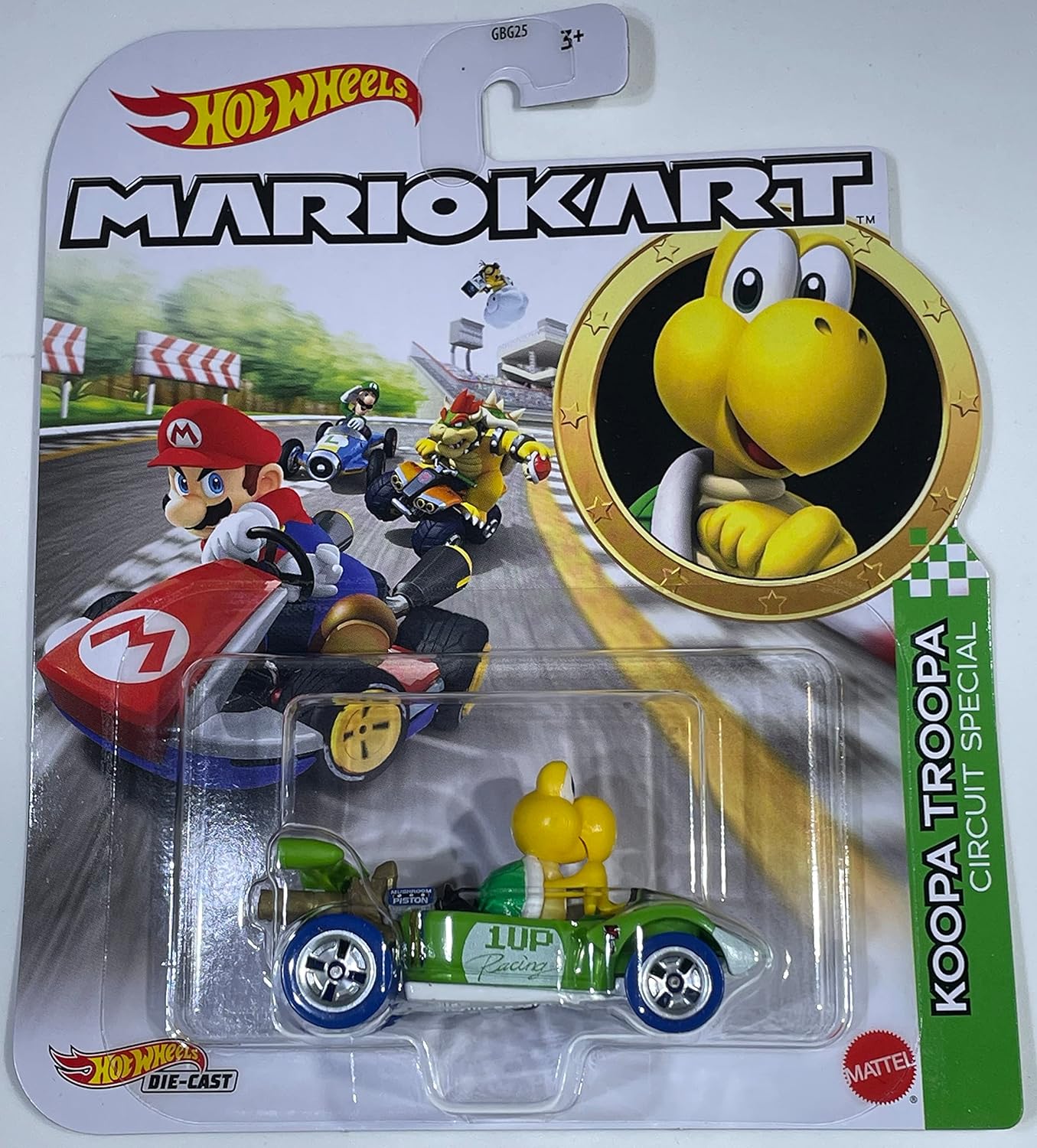 Hot Wheels Mario Kart Koopa Troopa Circuit Special