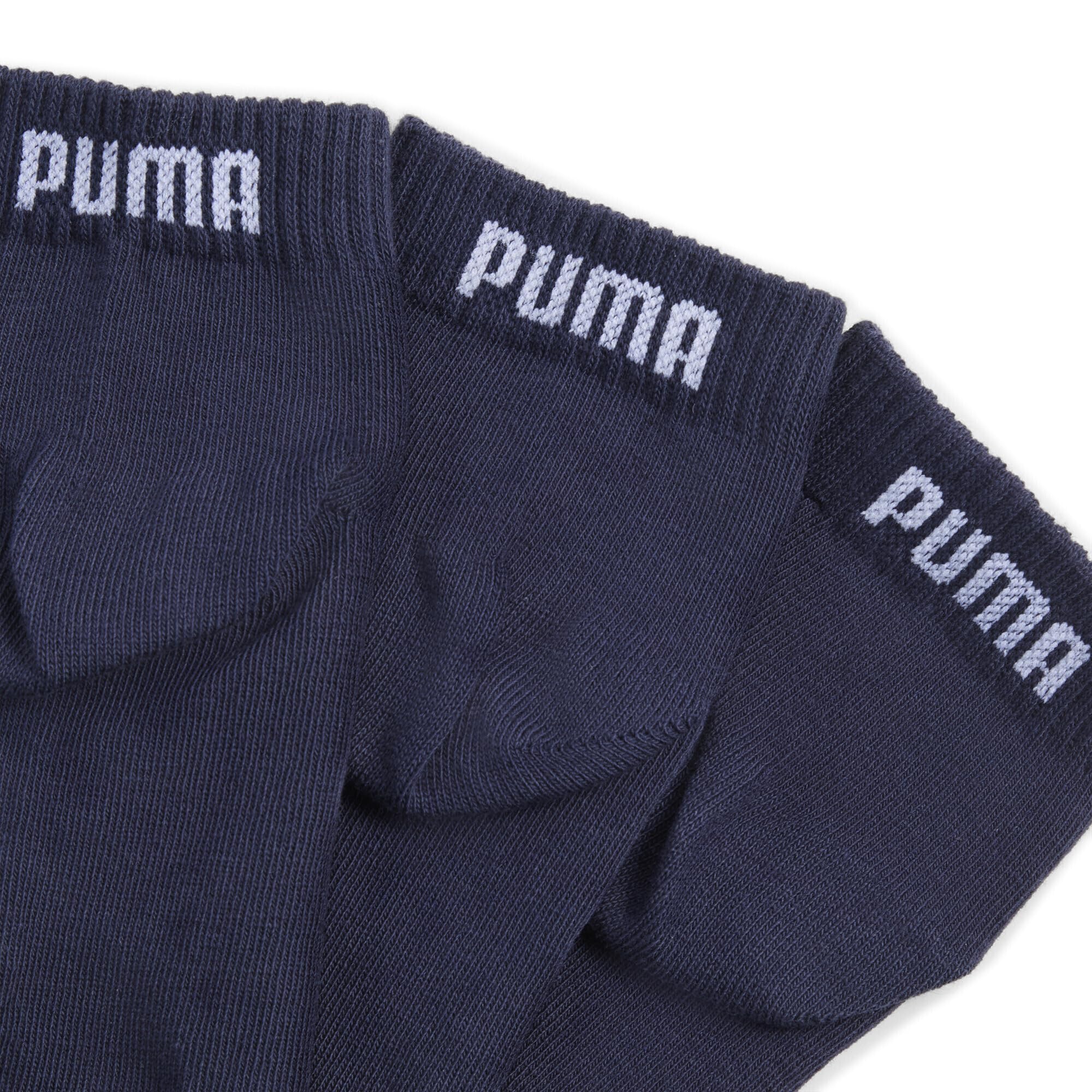 PUMA Calcetín Cuarto de Algodón Reciclado Pack de 3 Unisex Adulto