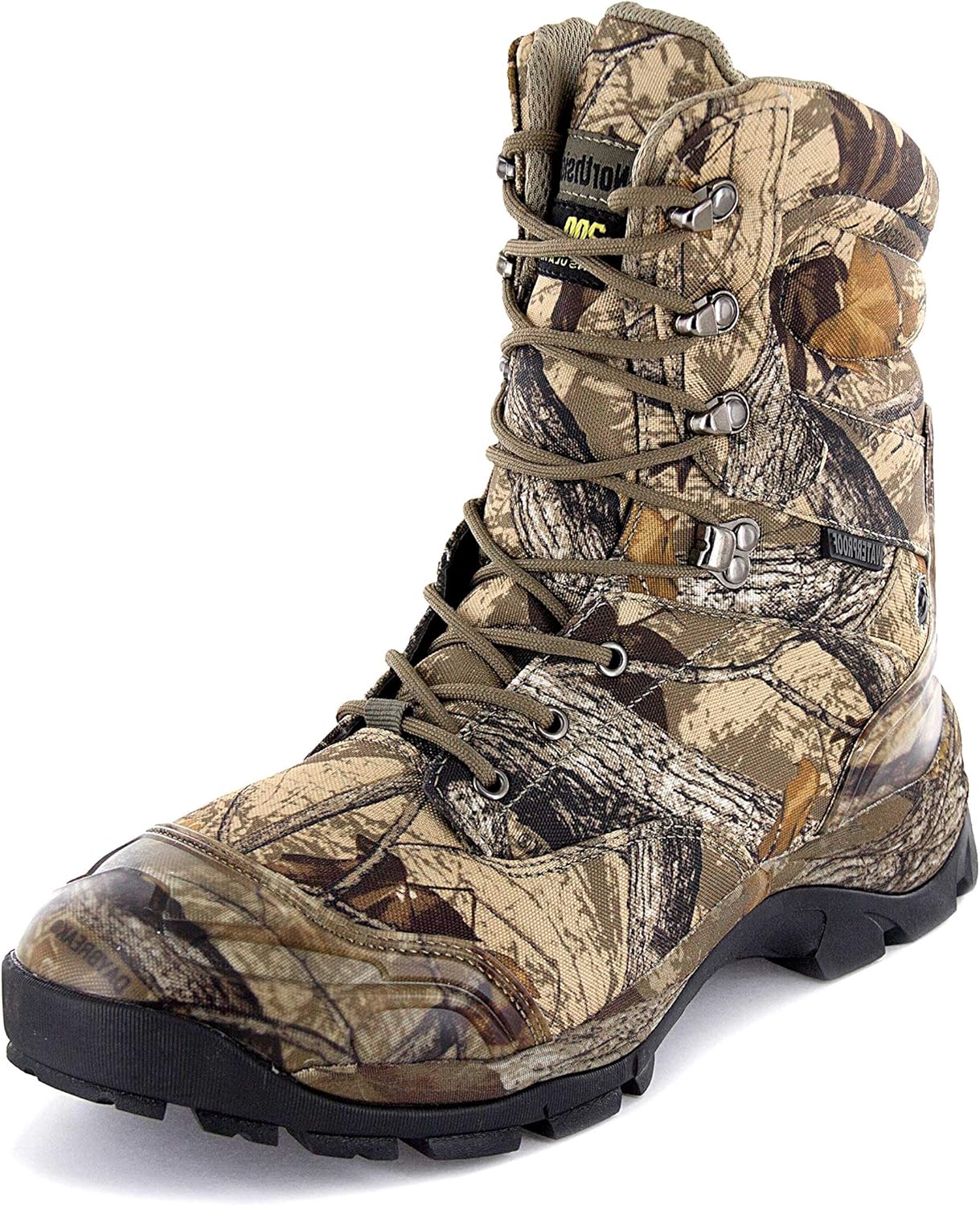 Northside Men's Crossite 200 Insulated Camouflage Outdoor Hunting Hiking Boot, Tan Camo, Size 8