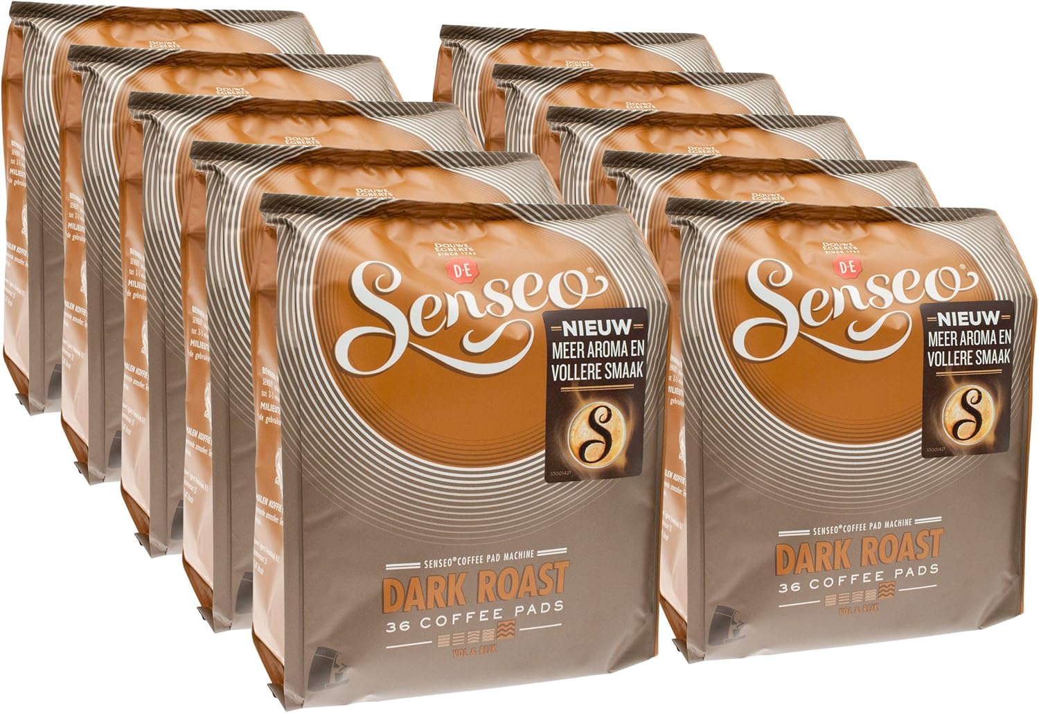 Senseo Coffee Pods Dark Douwe Egberts 10x36 Pods Amazon.co.uk Grocery