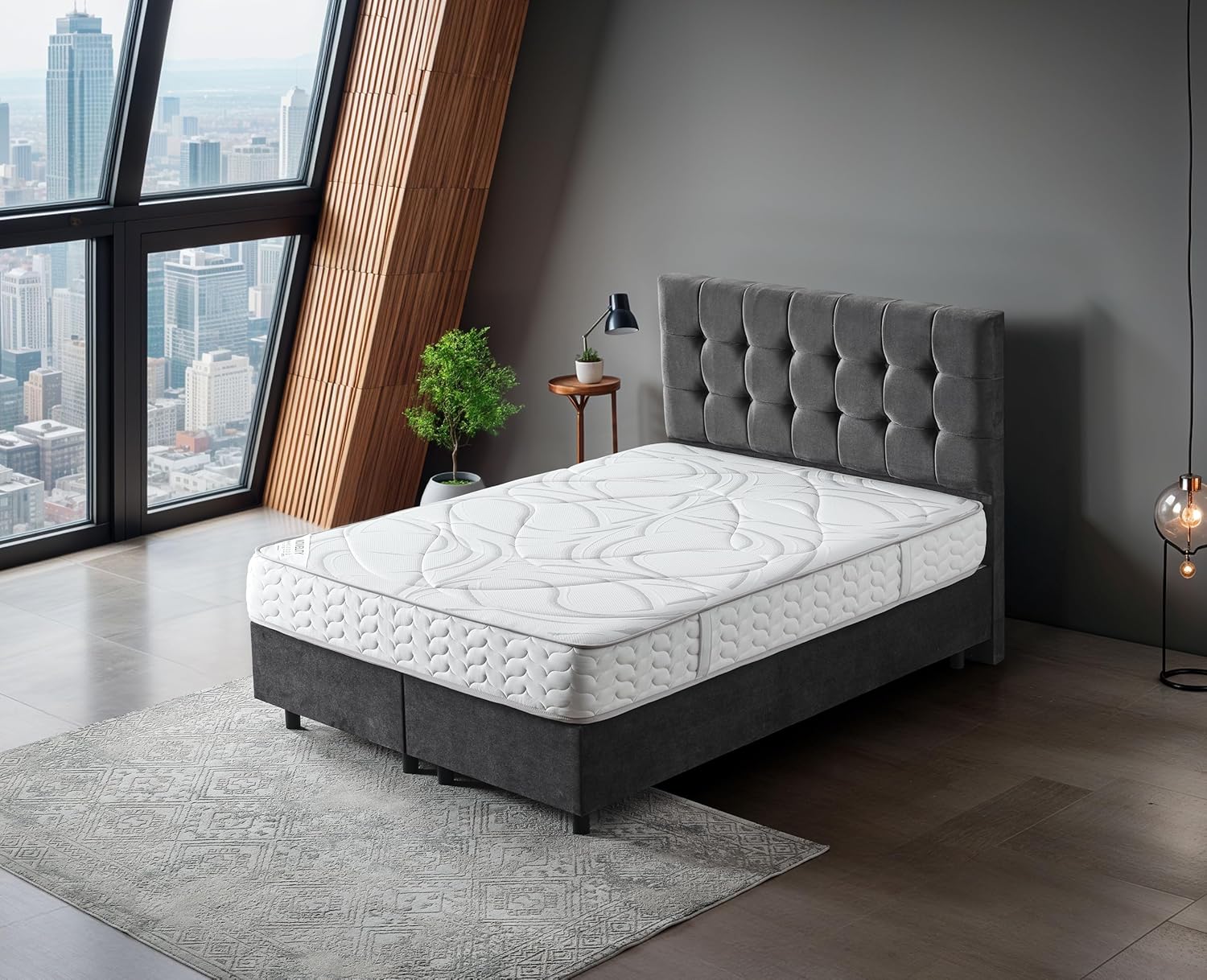 Ottomanson Medium Firm Mattress, Queen