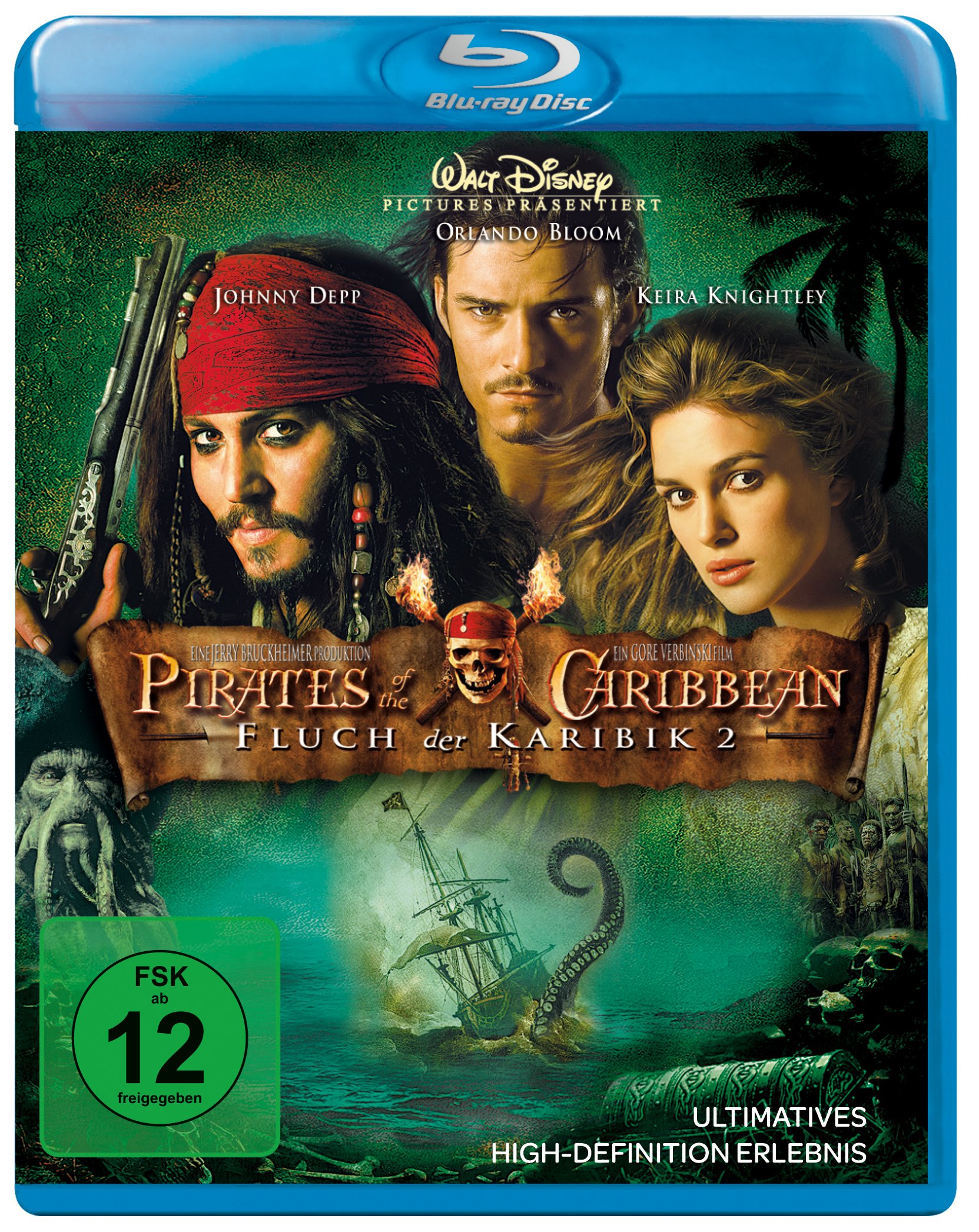 Pirates of the Caribbean - Fluch der Karibik 2 [Blu-ray] [2006]