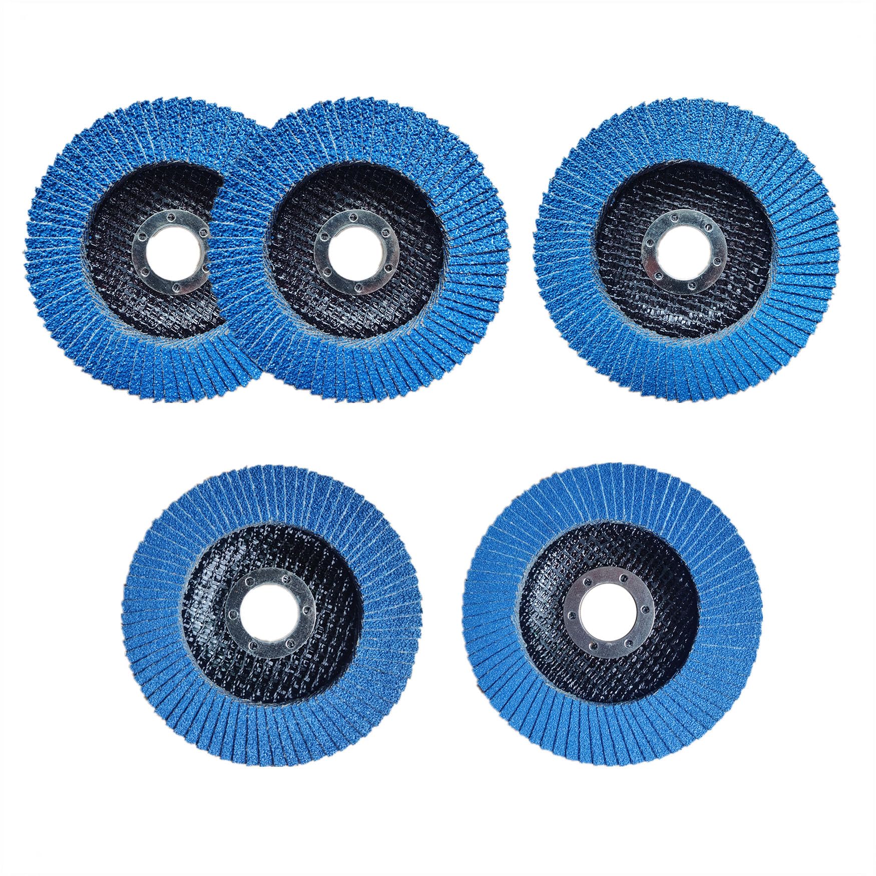 Zirconia Flap Discs for Angle Grinder - 5 Pack -18