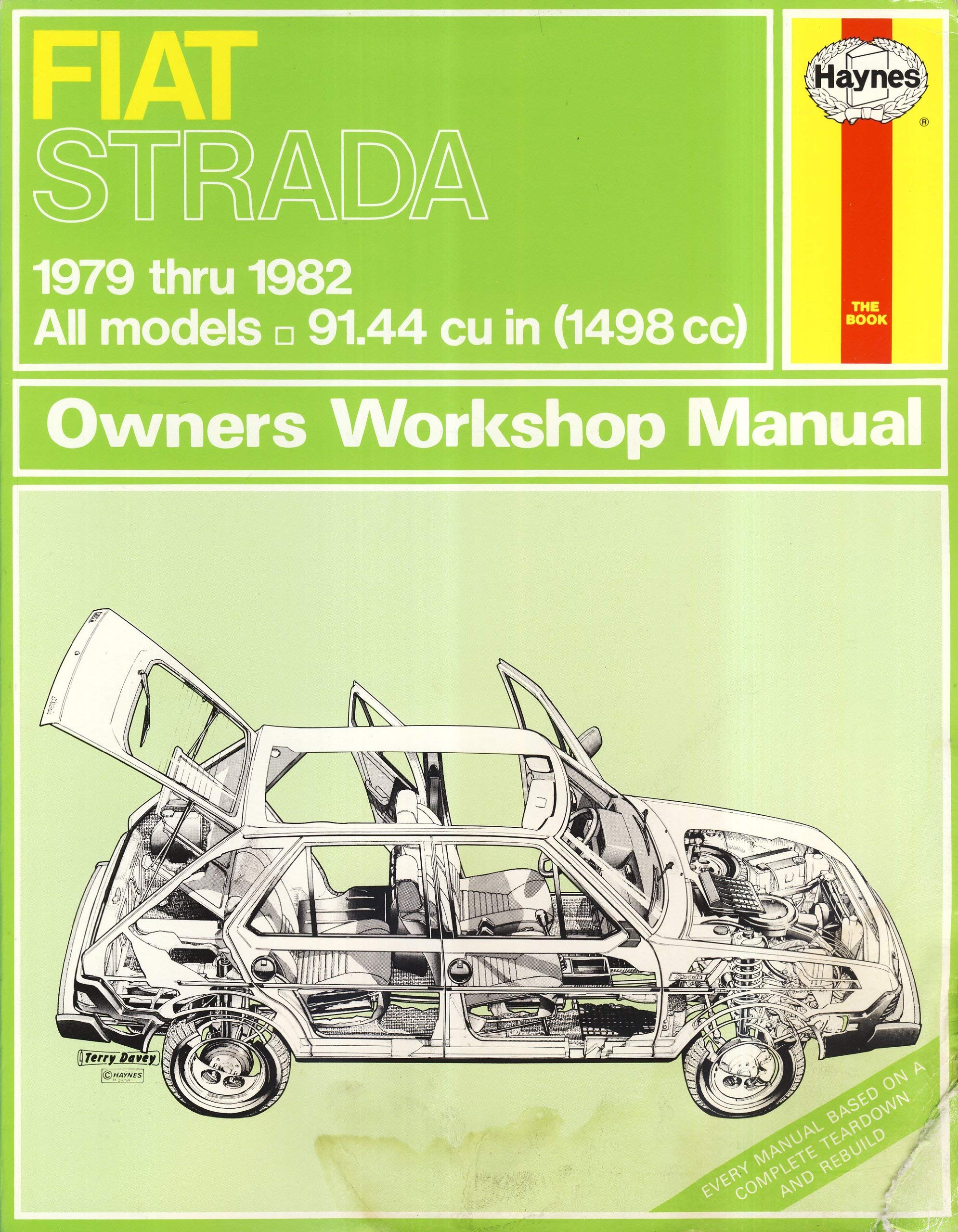 Haynes Owner’s Workshop Manual Fiat Strada 1979-1982
