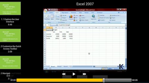 Teach Yourself Excel 2007 – vue 3