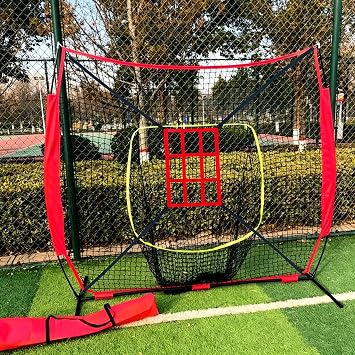 Strike Zone Target for Baseball Softball net, Throwing Pitching Hitting Batting Catching Practice Target, Pitcher Accuracy Training Aids