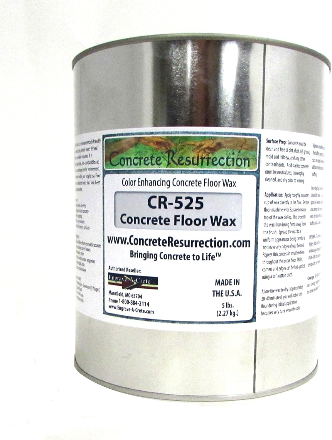 Concrete Resurrection Color Enhancing Concrete Wax