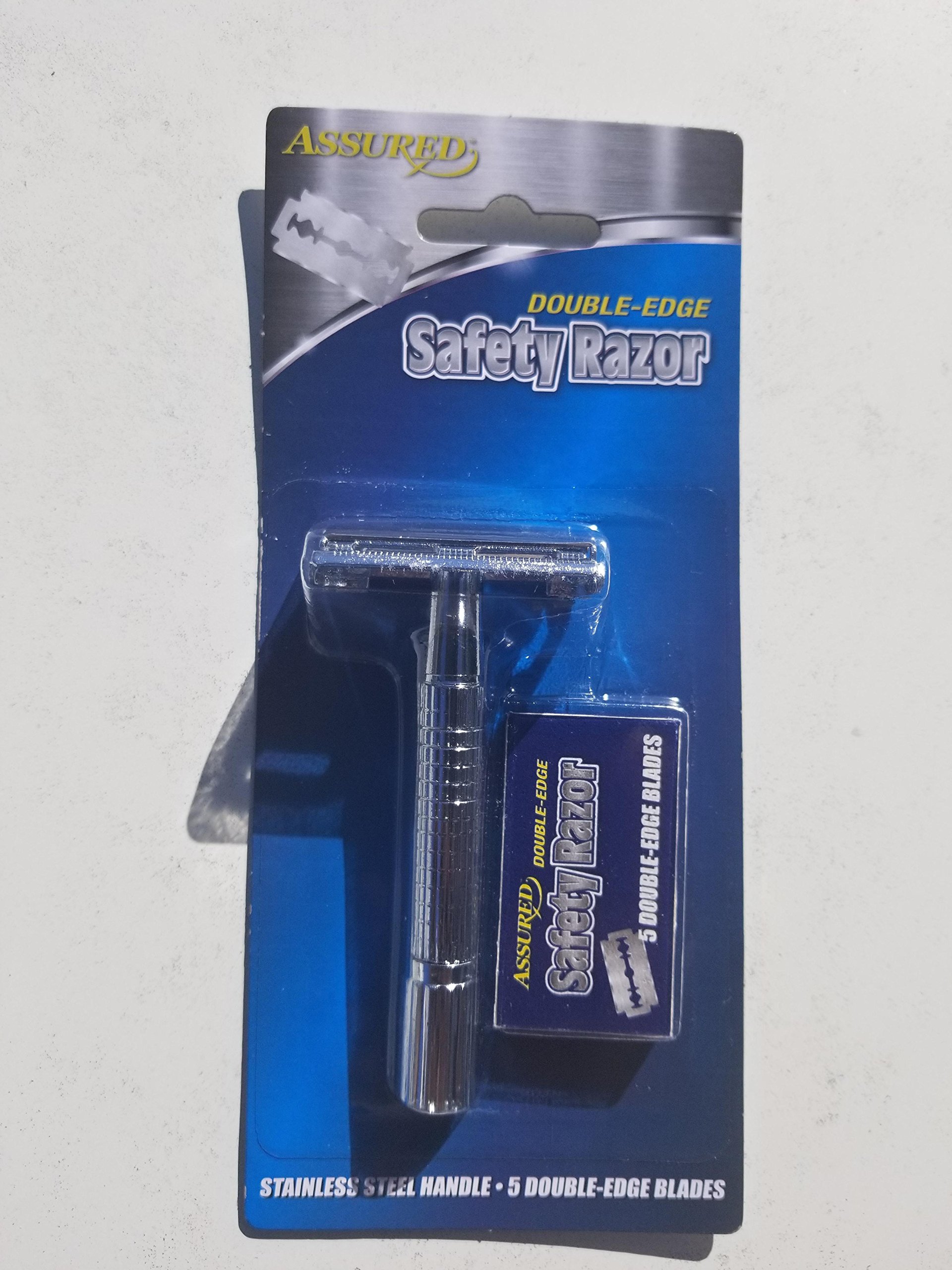 Double edged safety razor