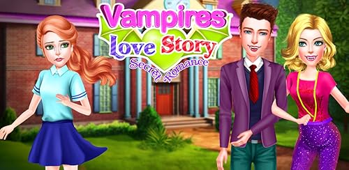 Vampiro História de amor & Segredo Romance - Um jogo de fantasia romântica para os adolescentes para