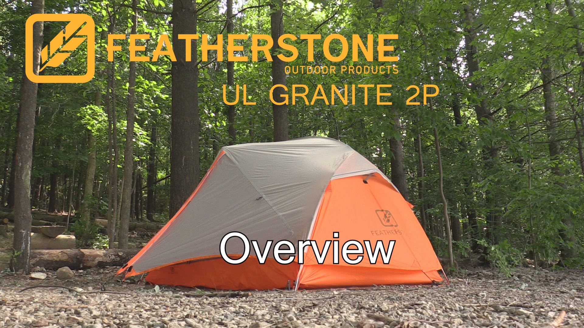 Watch FEATHERSTONE UL GRANITE 2P Backpacking Tent on Amazon Live