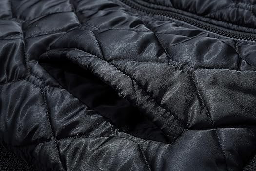 Amazon | Ivy12Garcia ミリタリージャケット メンズ 中綿 両面着