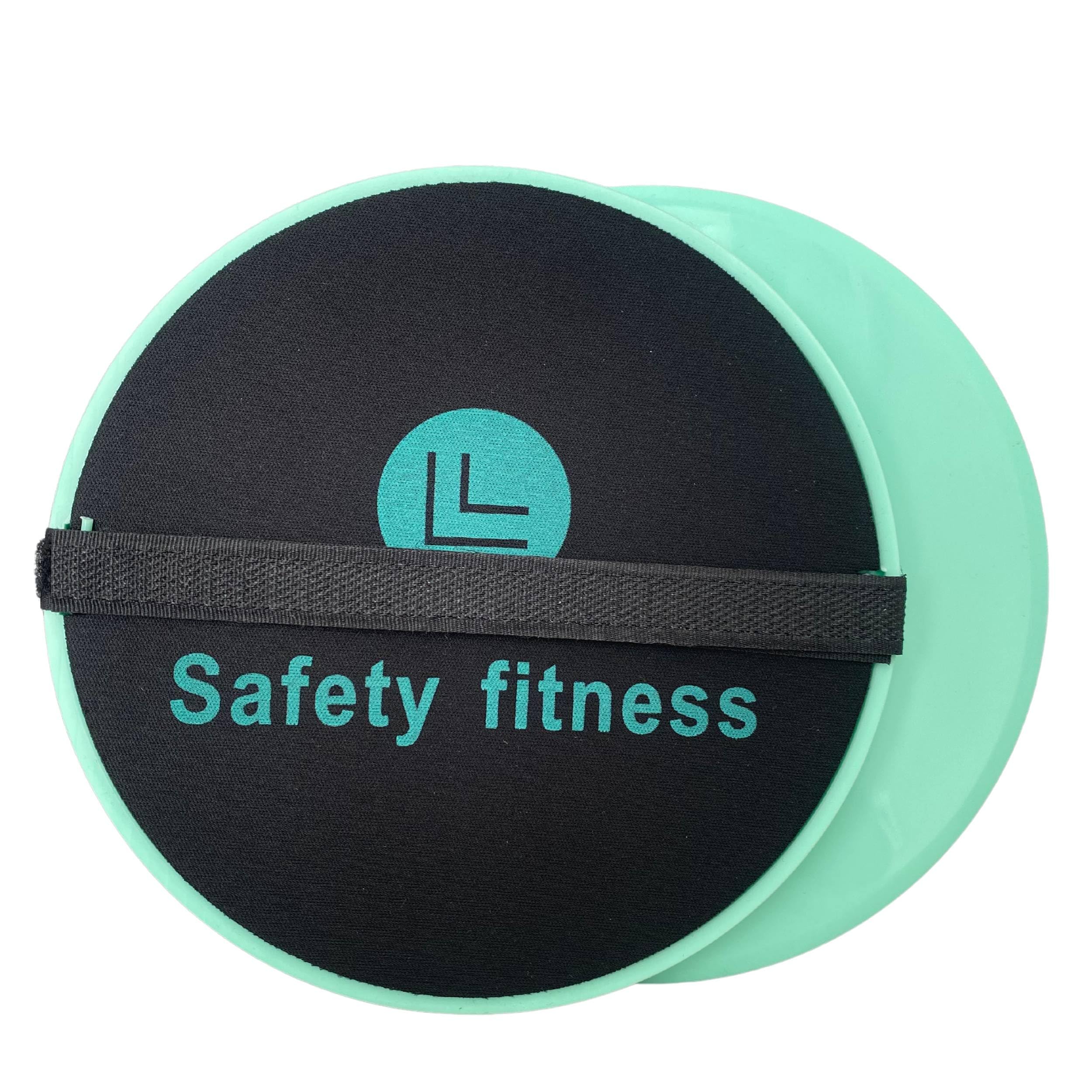 Sliders Fitness - Dischi scorrevoli per esercizi, allenamento core, gambe, glutei e spalle - adatti a tutti i tipi di terreno, dischi scorrevoli a doppio lato per yoga